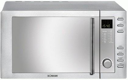 Bomann Mikrowelle Edelstahl MWG1229 CB 622811