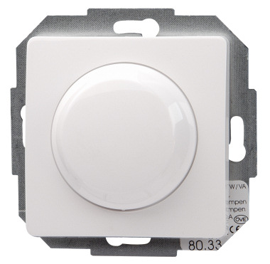 Kopp Dimmer Drehdimmer Objekt HK05 Paris weiss 803402087