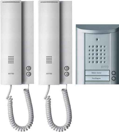Ritto Türsprechanlage Sprechanlage Entravox 1841220 Twinbus