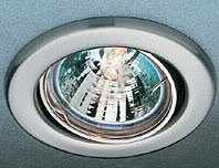 Rutec Einbaustrahler Einbauspot 5509-0 Edelstahl schwenkbar