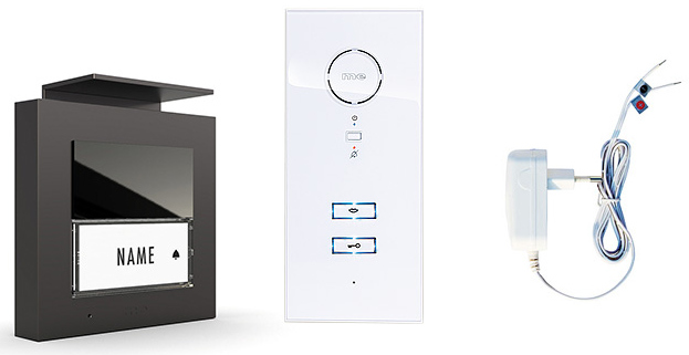 M-E Türsprechanlage ADV10101AW Vistadoor