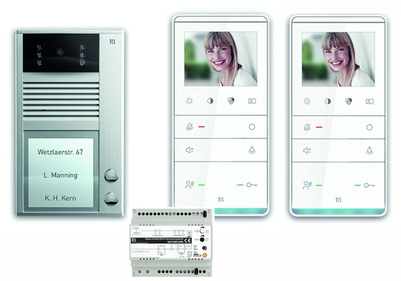 TCS Videosprechanlage eco Set PVC2320-0010 Videoanlage 4035138027939